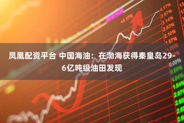 凤凰配资平台 中国海油：在渤海获得秦皇岛29-6亿吨级油田发现