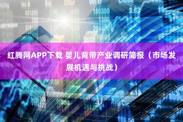 红腾网APP下载 婴儿背带产业调研简报（市场发展机遇与挑战）